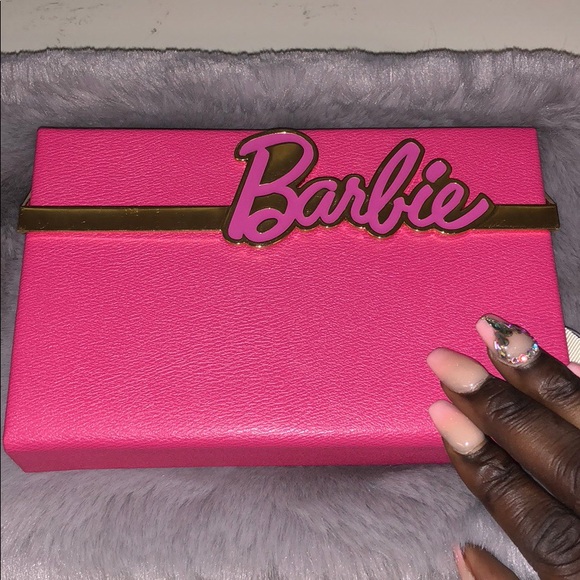 barbie clutch bag
